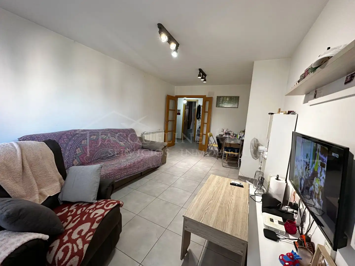 Sala d'estar de Pis en venda en Cobeja amb Calefacció i Traster