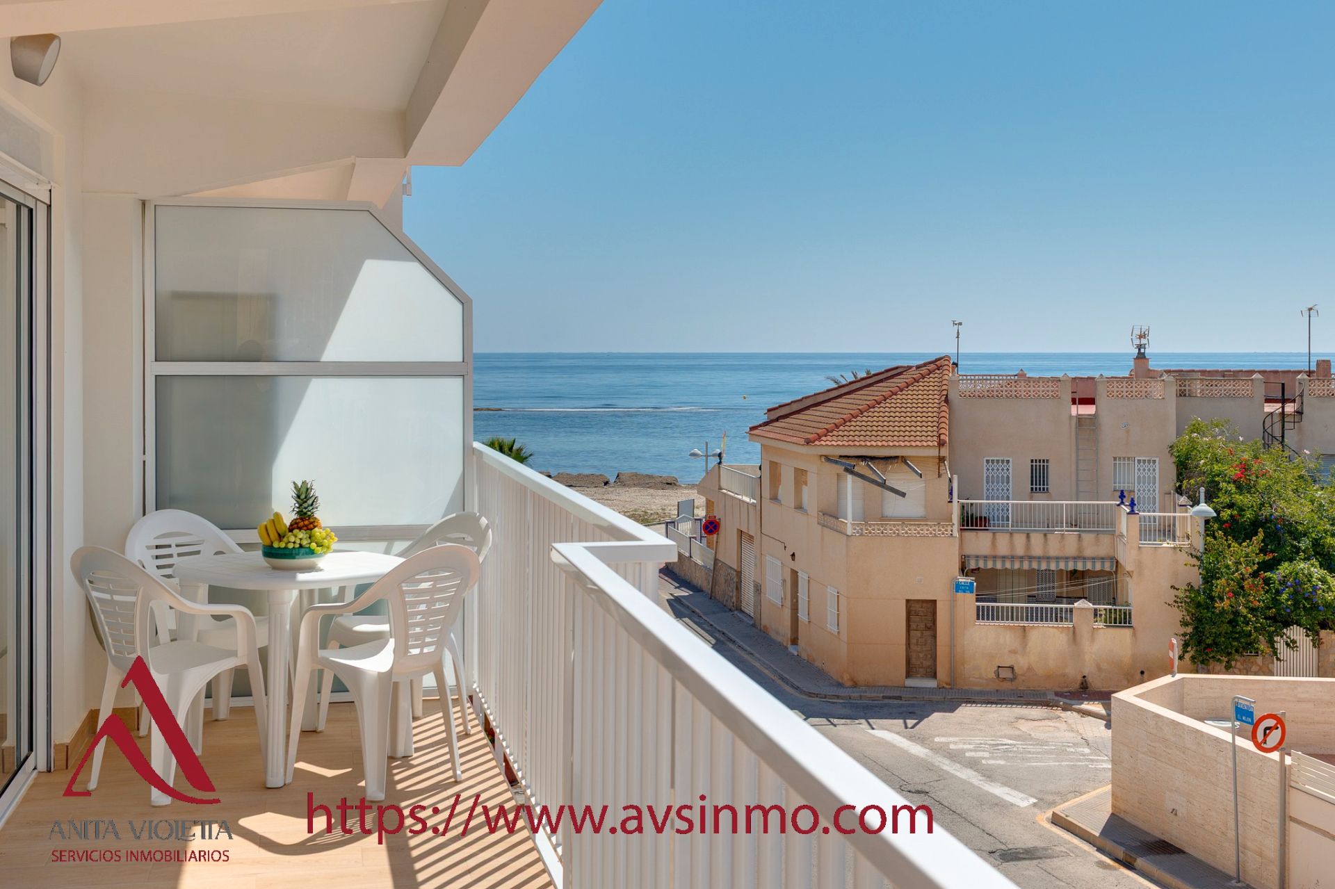 Dormitori de Apartament de lloguer en Pilar de la Horadada amb Aire condicionat, Forn i Rentadora