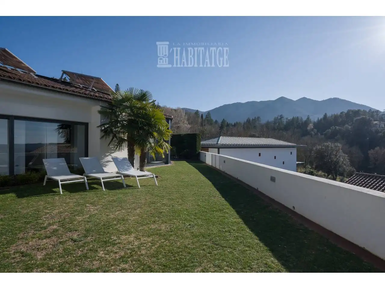 Jardín de Casa o chalet en venta en Viladrau con Aire acondicionado, Calefacción y Jardín privado