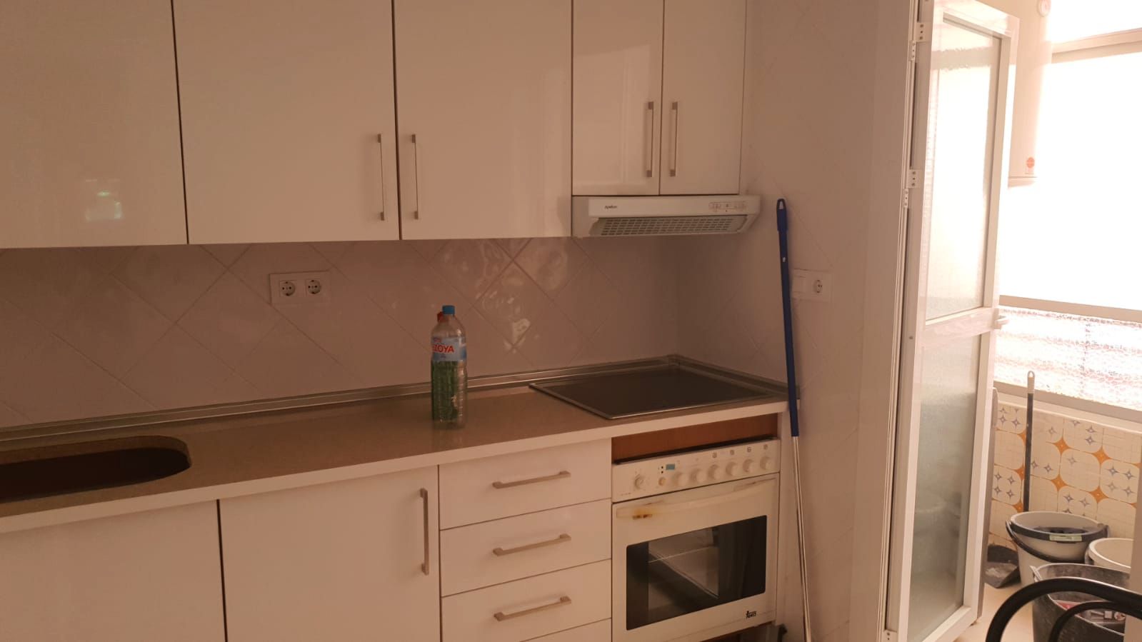 Cocina de Piso de alquiler en Cartagena con Aire acondicionado, Calefacción y Amueblado