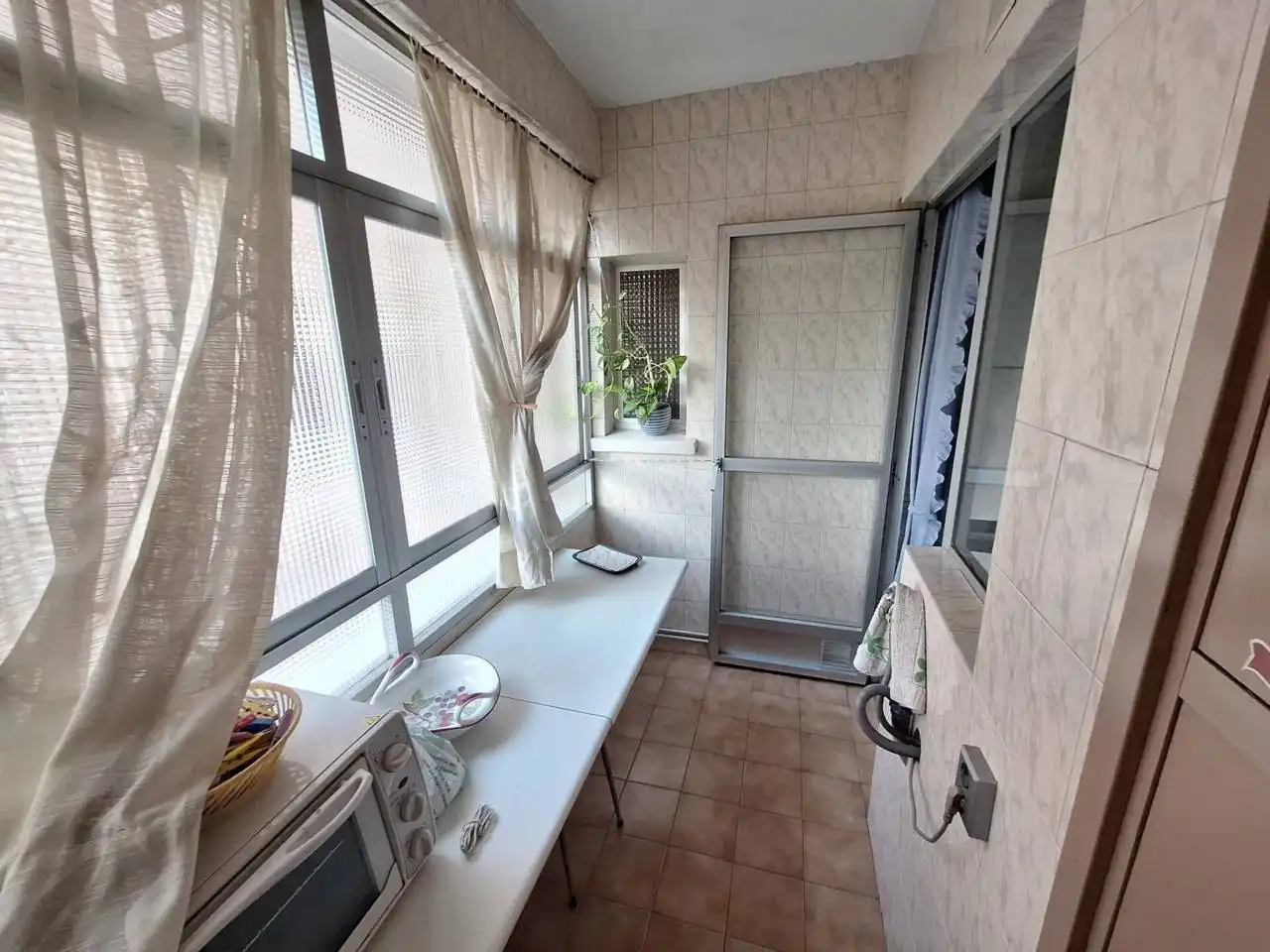 Balcony of Flat for rent in Fuenlabrada  with Air Conditioner, Heating and Storage room