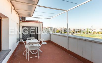 Terrassa de Apartament de lloguer en  Madrid Capital amb Aire condicionat, Terrassa i Balcó