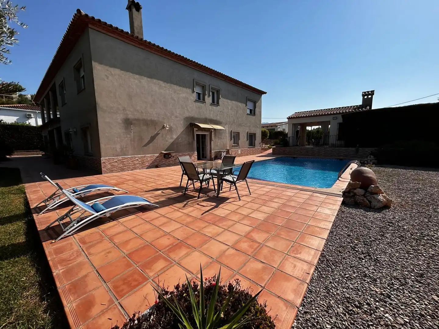 Piscina de Casa o chalet en venta en La Font d'en Carròs con Aire acondicionado, Calefacción y Jardín privado