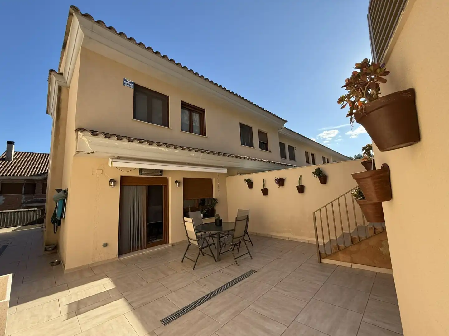 Terraza de Casa adosada en venta en Alcoy / Alcoi con Calefacción, Terraza y Trastero