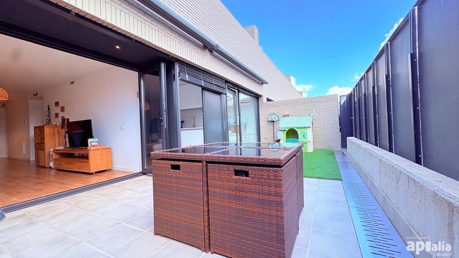 Terrace of Flat for sale in Castellar del Vallès  with Air Conditioner, Heating and Parquet flooring