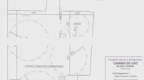 Foto 4 de Apartamento en venta en Calle Calle Magallanes, Centro - Ayuntamiento, Santander