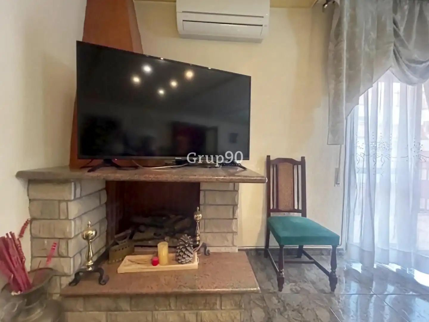 Sala de estar de Piso en venta en Lleida con Aire acondicionado y Balcón