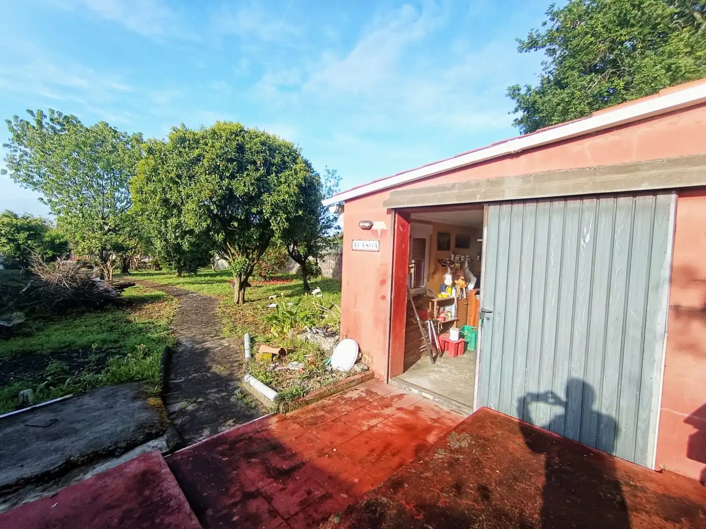 Jardí de Casa o xalet en venda en Cambados amb Calefacció, Terrassa i Traster