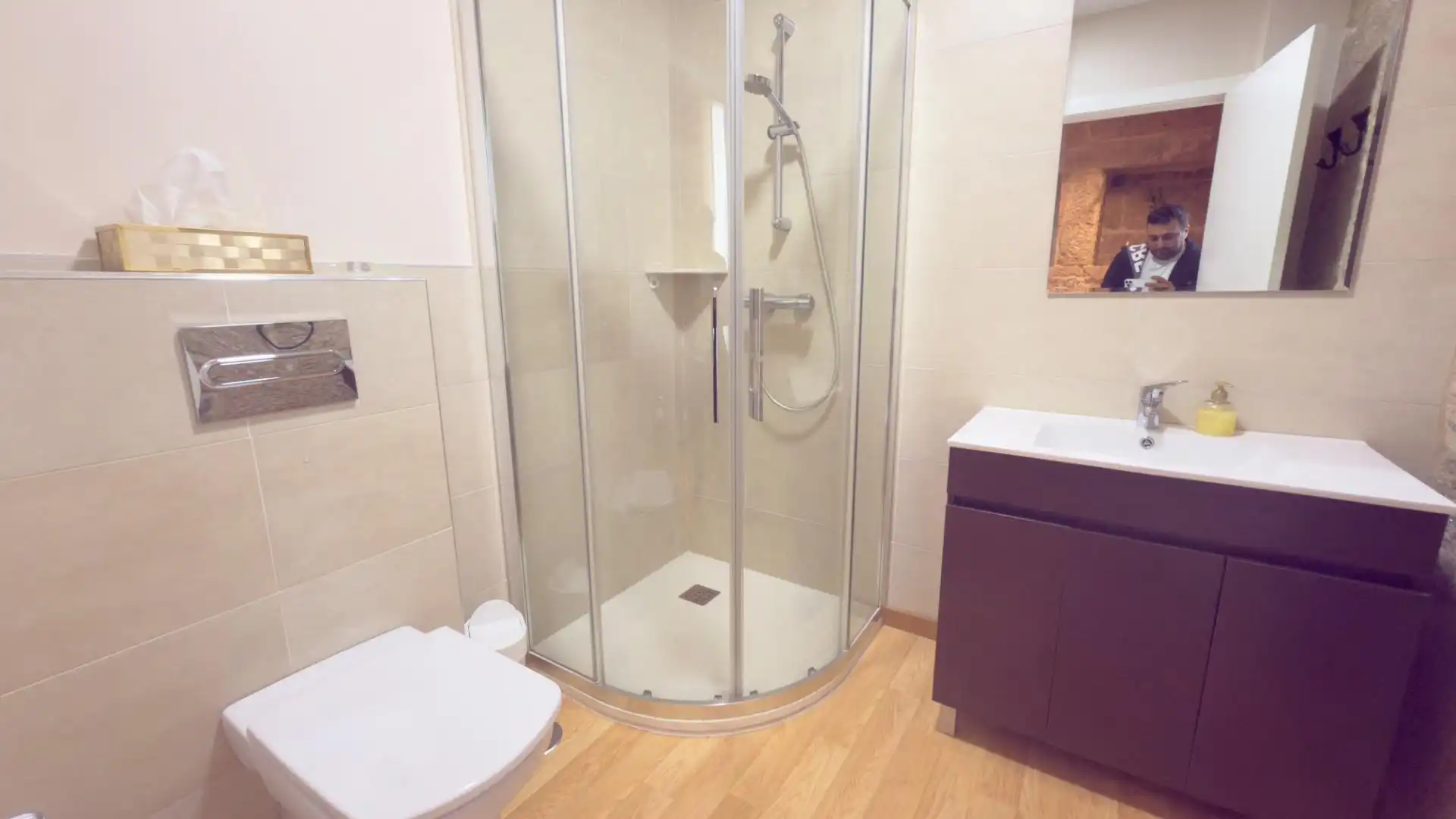 Baño de Finca rústica en venta en Maside con Calefacción, Jardín privado y Terraza
