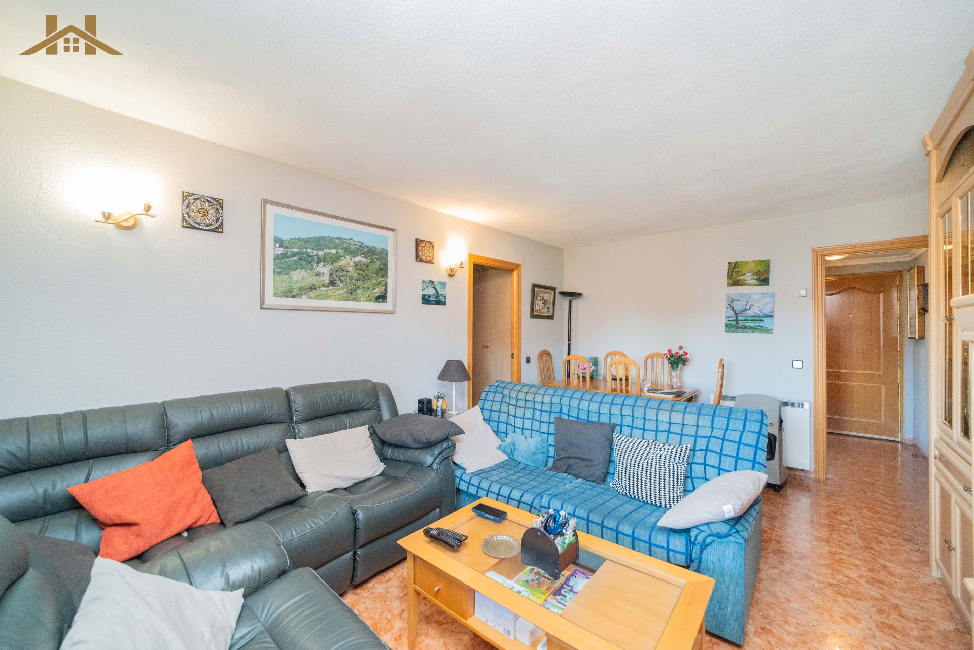 Living room of Flat for sale in Fuenlabrada  with Air Conditioner, Terrace and Oven