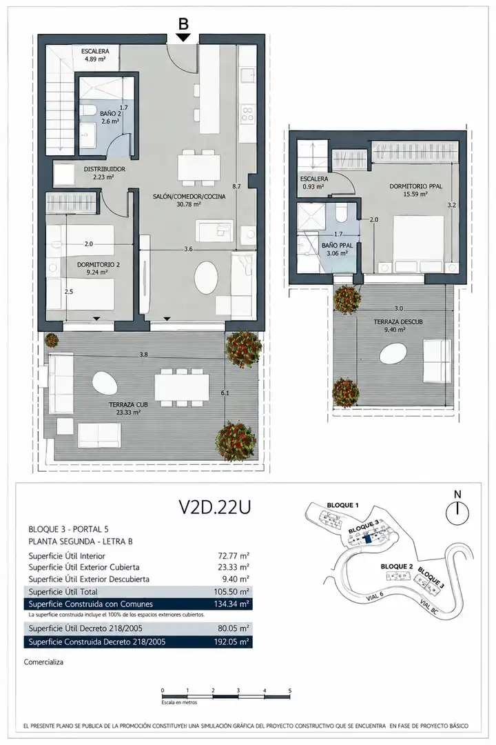 Penthouse with pool for sale in Torrequebrada, imagen 15