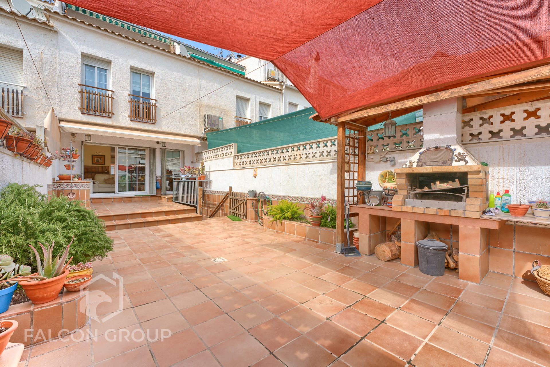 Terrassa de Casa adosada en venda en Sant Pere de Ribes amb Aire condicionat, Calefacció i Terrassa