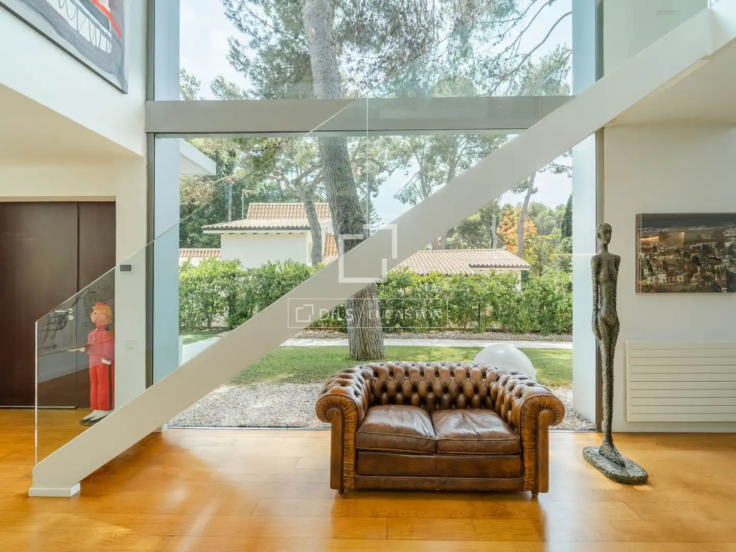 Sala de estar de Casa o chalet en venta en Godella con Aire acondicionado, Calefacción y Jardín privado
