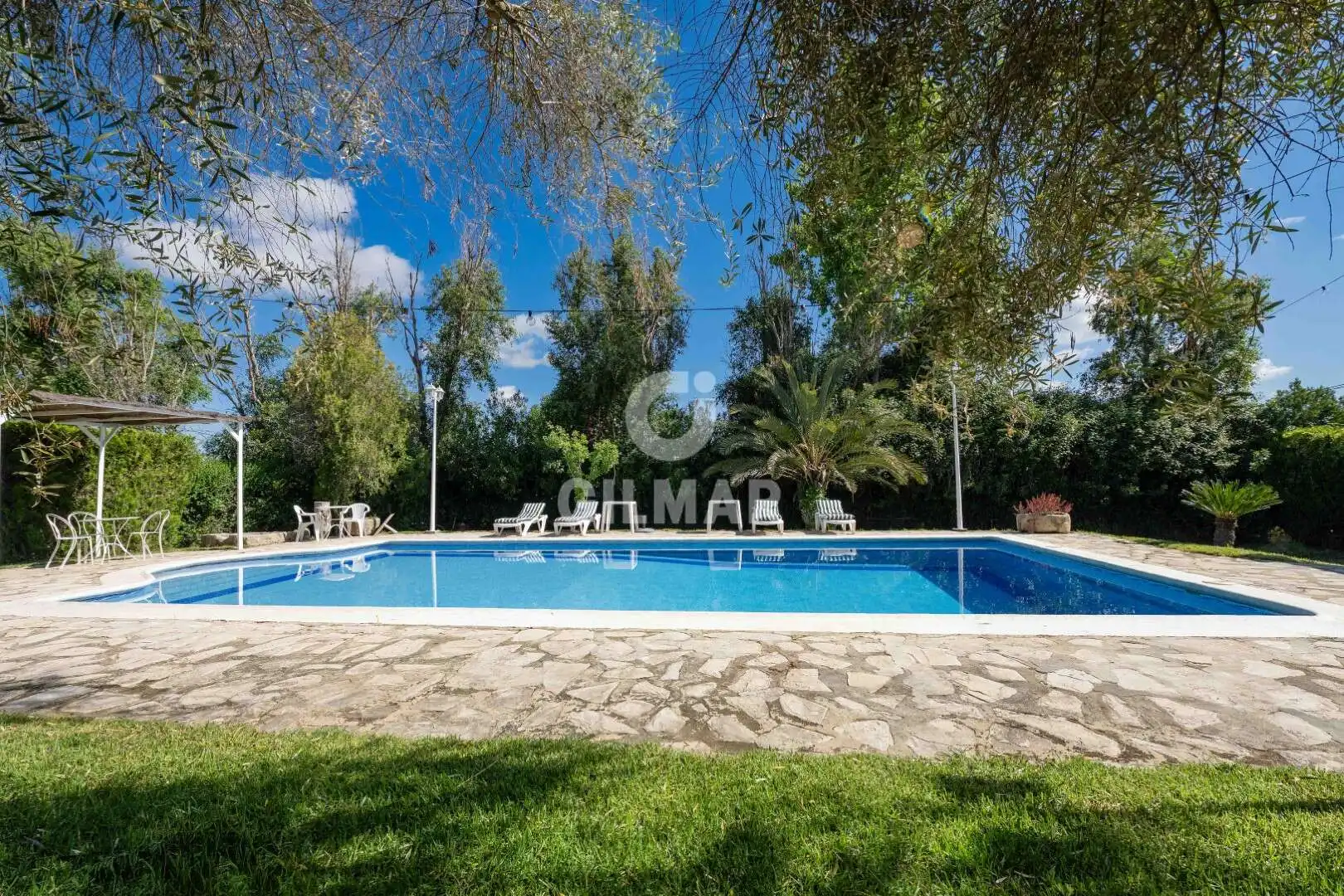 Swimming pool of Houses for sale in Villamartín  with Heating, Private garden and Swimming Pool