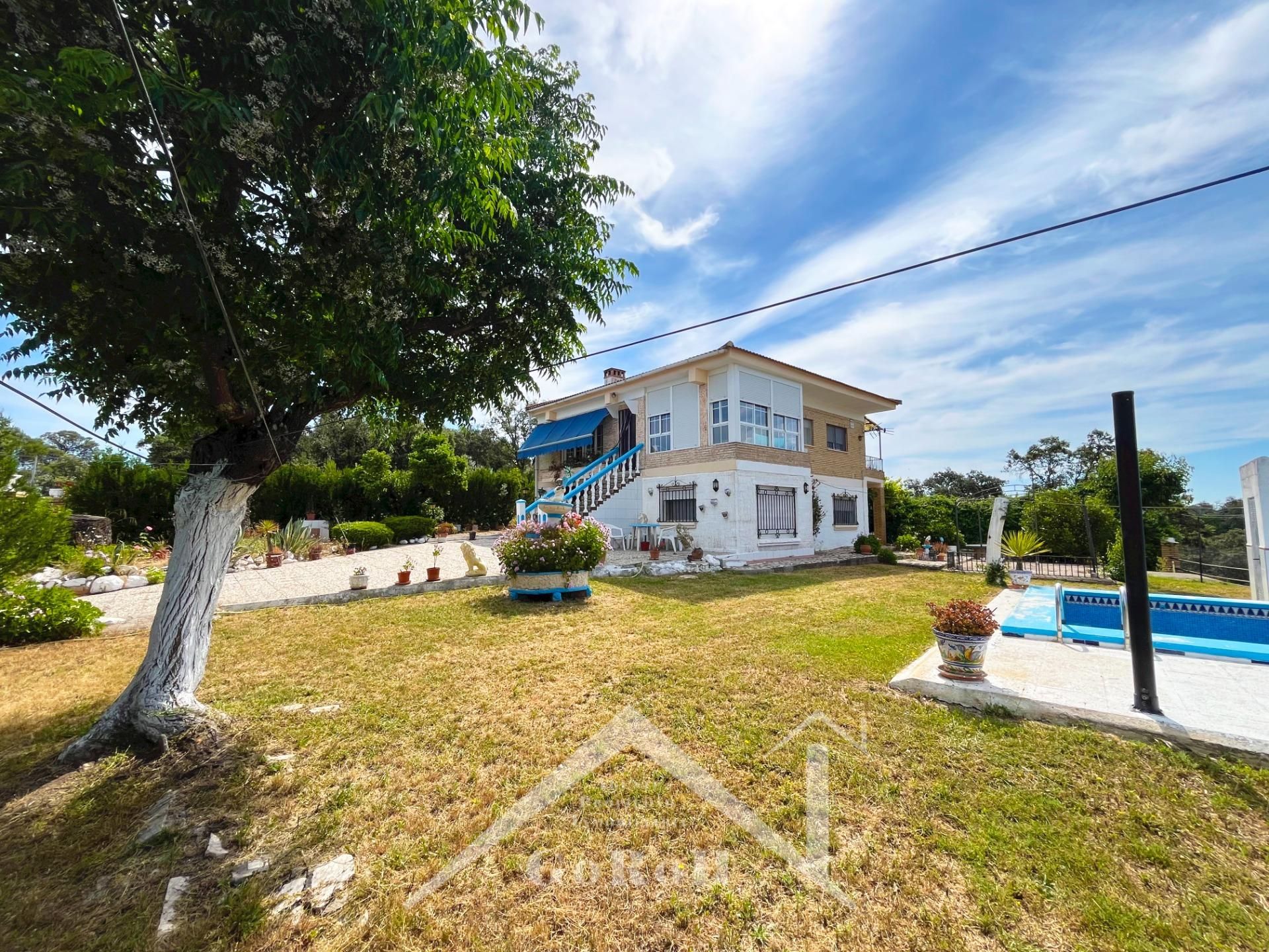 Vista exterior de Casa o chalet en venta en Guillena con Aire acondicionado, Calefacción y Jardín privado