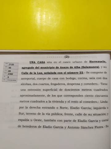 Casa-chalet en Venta en Calle Luz, 27 en Anaya de Alba