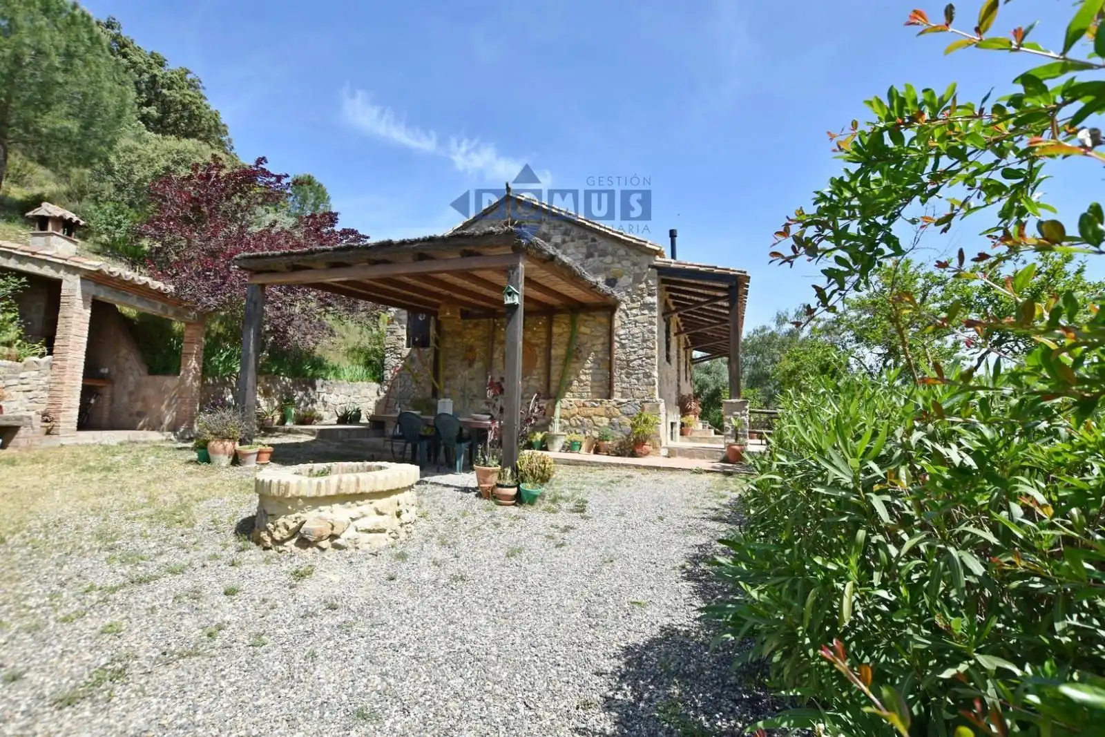 Jardín de Finca rústica en venta en Ronda con Aire acondicionado, Trastero y Piscina