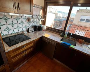 Kitchen of Attic to rent in  Granada Capital  with Air Conditioner, Heating and Terrace