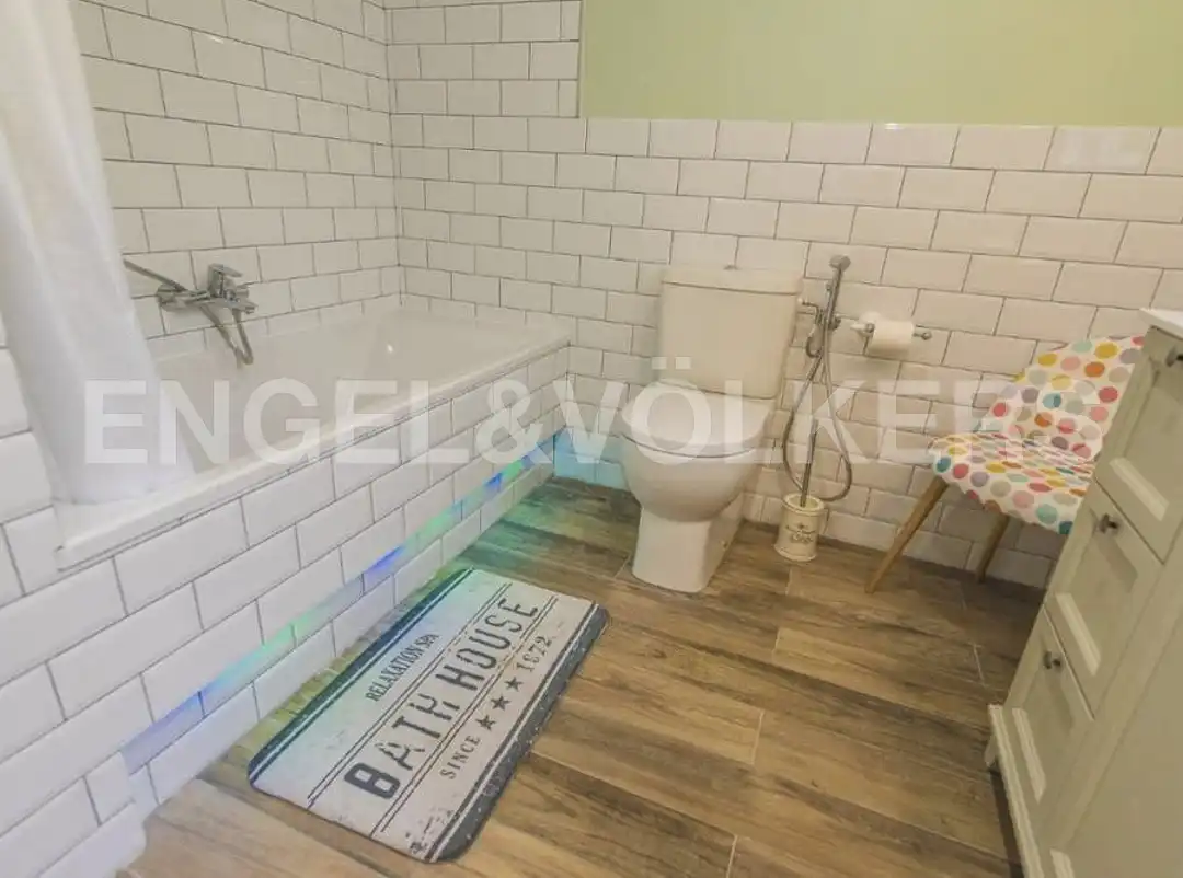 Bathroom of Flat for rent in Sitges  with Air Conditioner, Heating and Parquet flooring