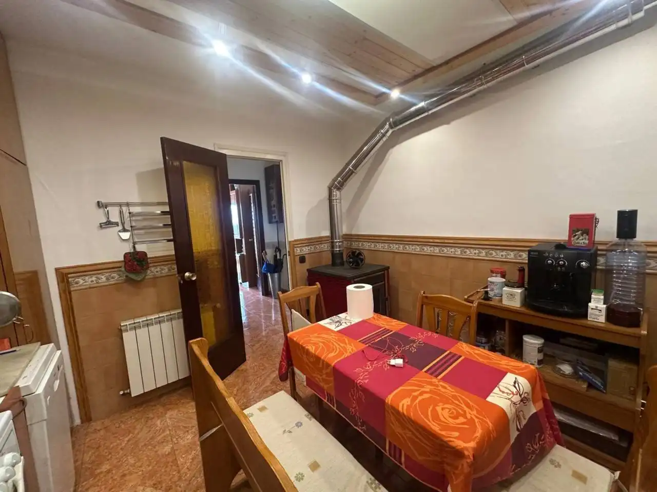 Kitchen of Flat for sale in Cervera  with Air Conditioner, Heating and Storage room
