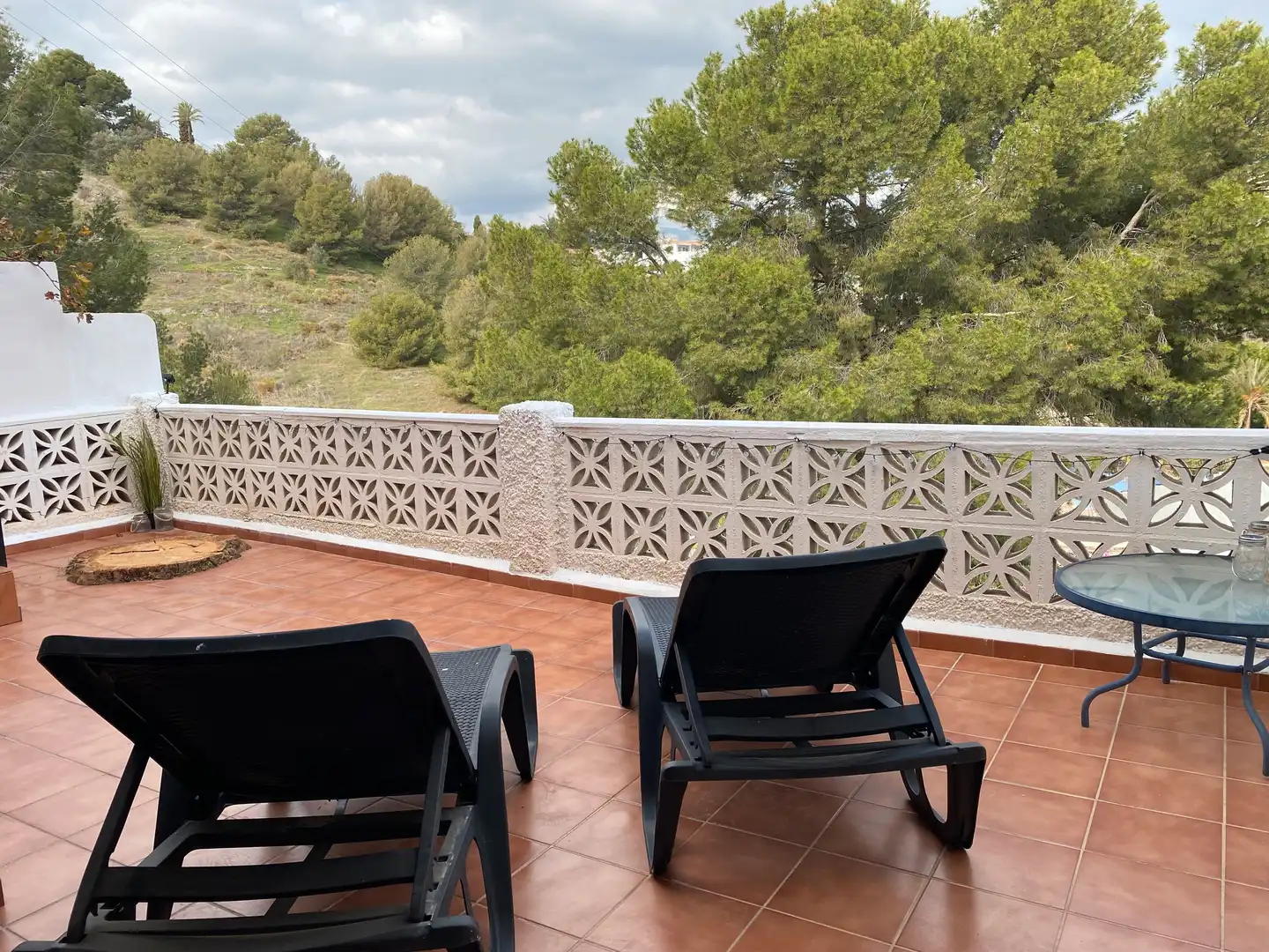 Terraza de Casa adosada de alquiler en Almuñécar con Aire acondicionado, Calefacción y Terraza