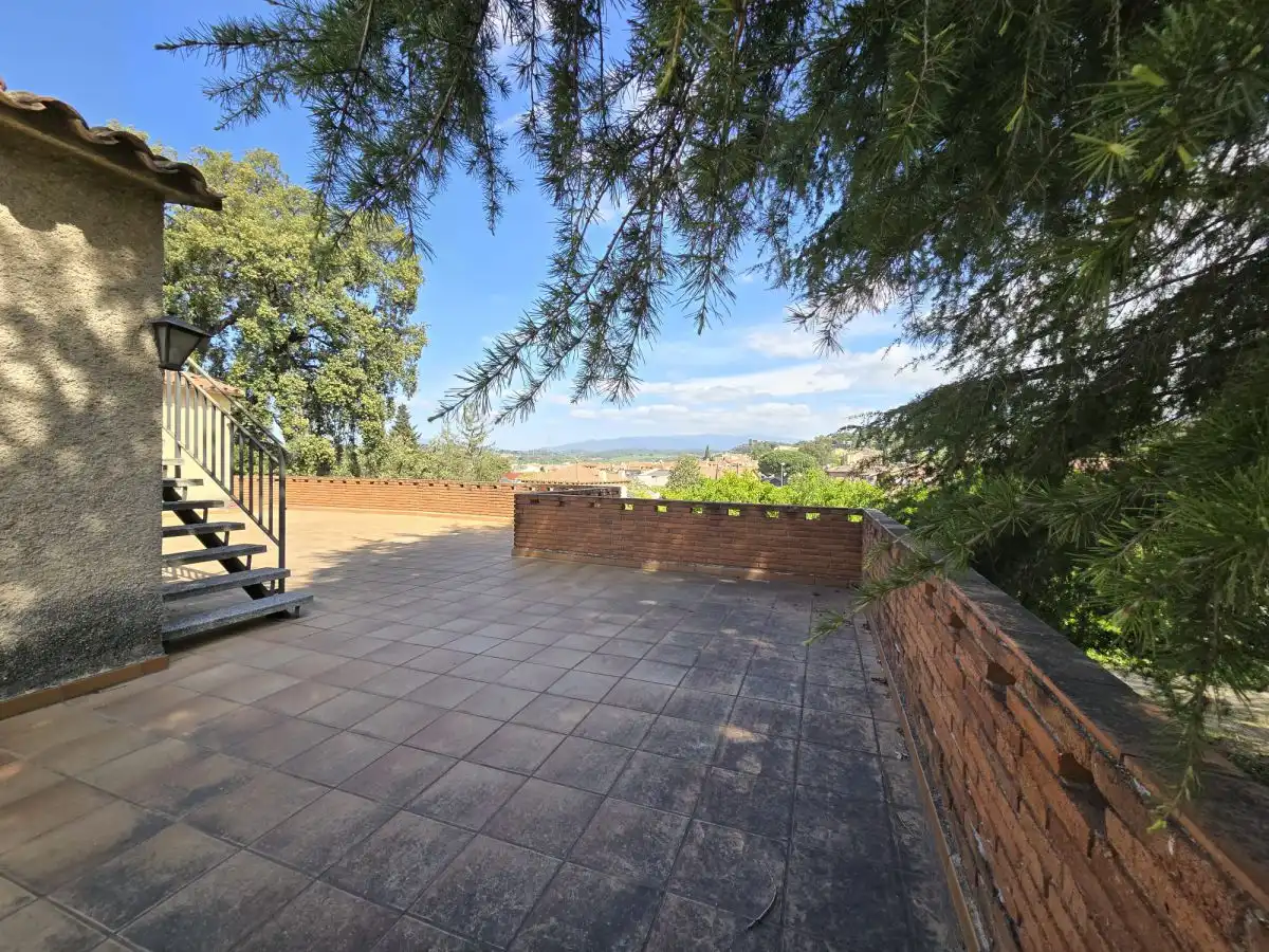 Terrassa de Finca rústica en venda en La Roca del Vallès amb Terrassa i Balcó