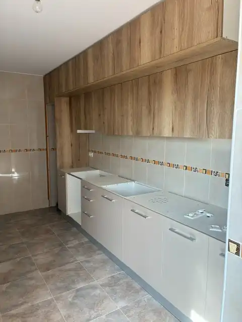 Kitchen of Flat for sale in A Laracha    with Heating and Storage room