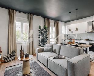 Living room of Apartment to rent in  Barcelona Capital  with Air Conditioner, Heating and Furnished