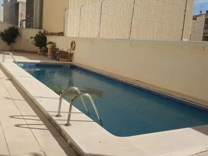 Schwimmbecken von Wohnung zur Miete in Torredembarra mit Schwimmbad, Möbliert und Balkon