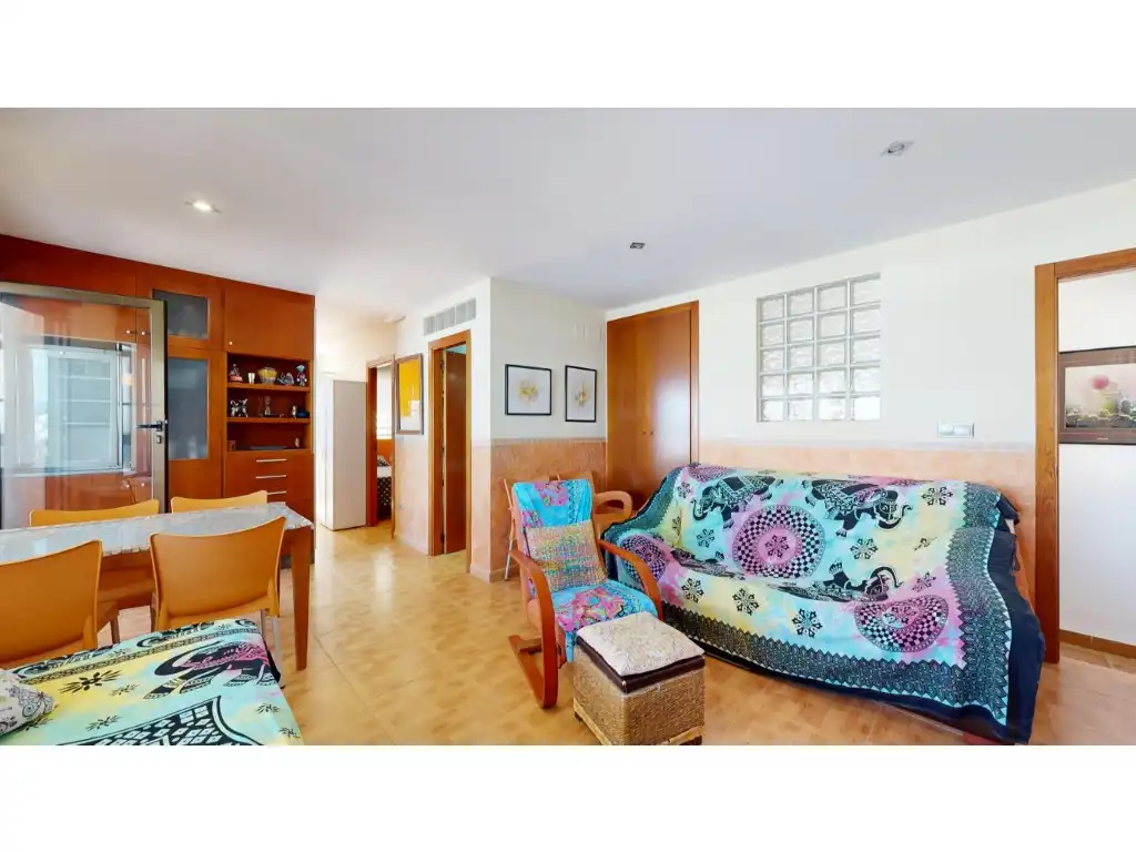 Sala de estar de Dúplex en venta en Tavernes de la Valldigna con Terraza