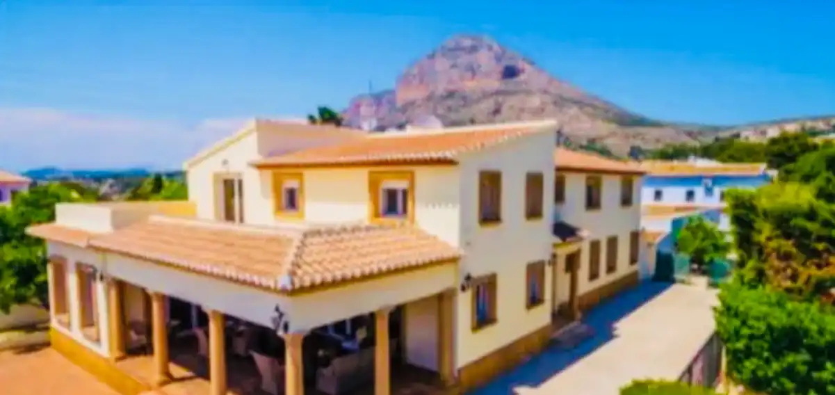 Exterior view of Houses for sale in Jávea / Xàbia  with Air Conditioner, Heating and Private garden