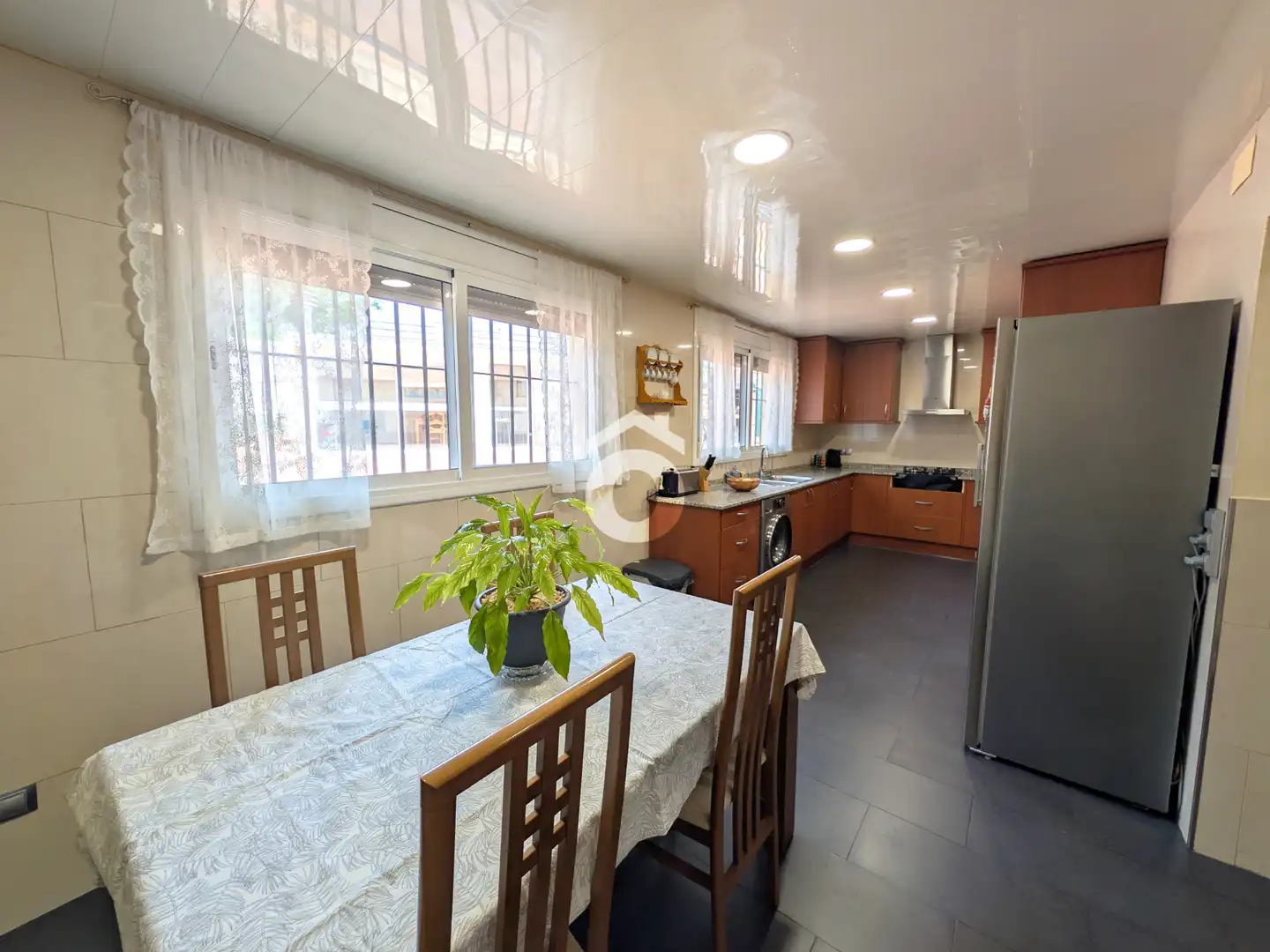 Cocina de Casa o chalet en venta en Esparreguera con Aire acondicionado, Calefacción y Parquet