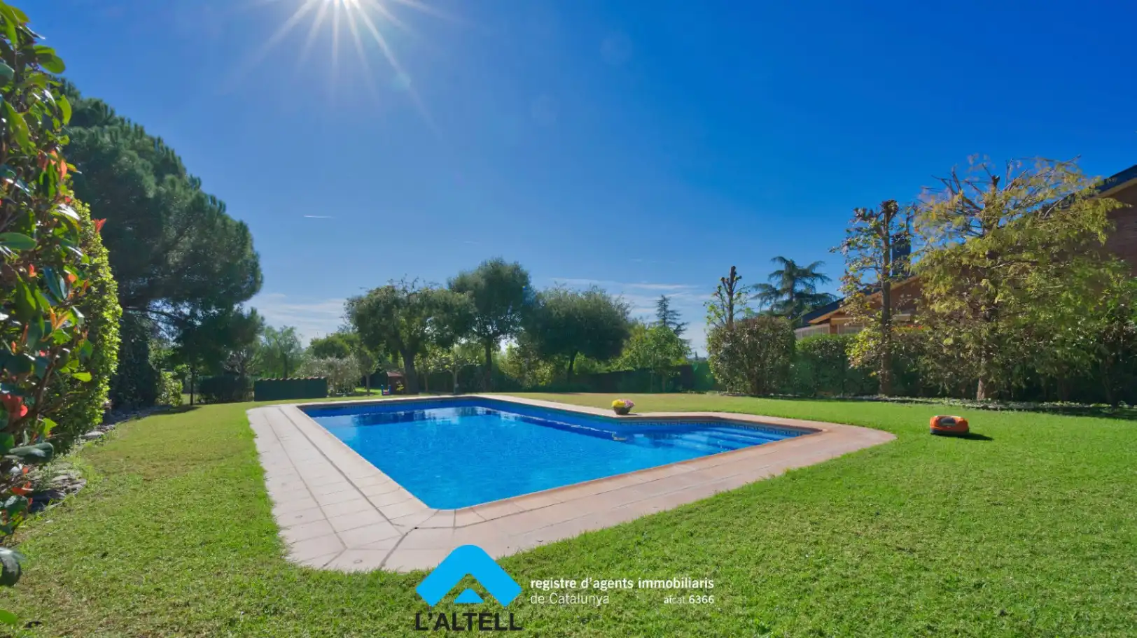 Jardín de Casa o chalet en venta en L'Ametlla del Vallès con Aire acondicionado, Calefacción y Jardín privado
