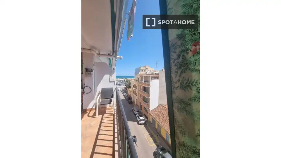 Vista exterior de Piso de alquiler en Sagunto / Sagunt con Aire acondicionado, Calefacción y Amueblado