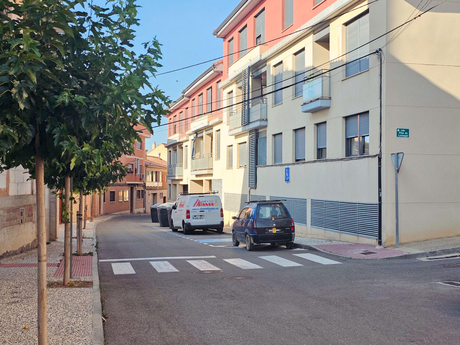 Exterior view of Flat for sale in Cadrete  with Heating