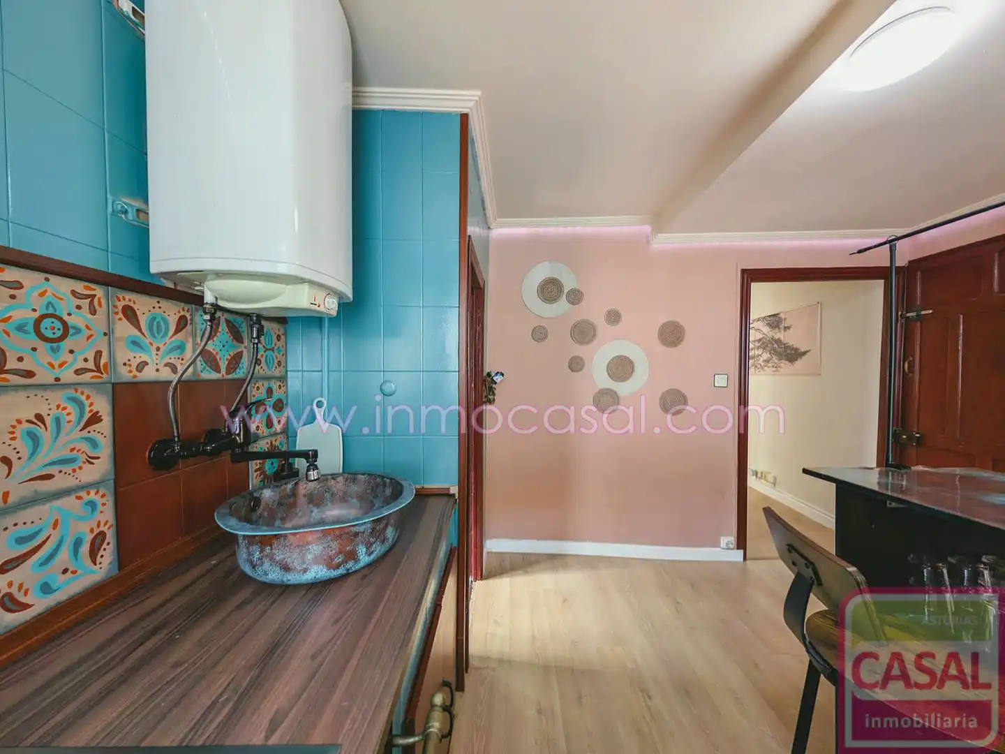 Cocina de Piso en venta en Mieres (Asturias) con Amueblado