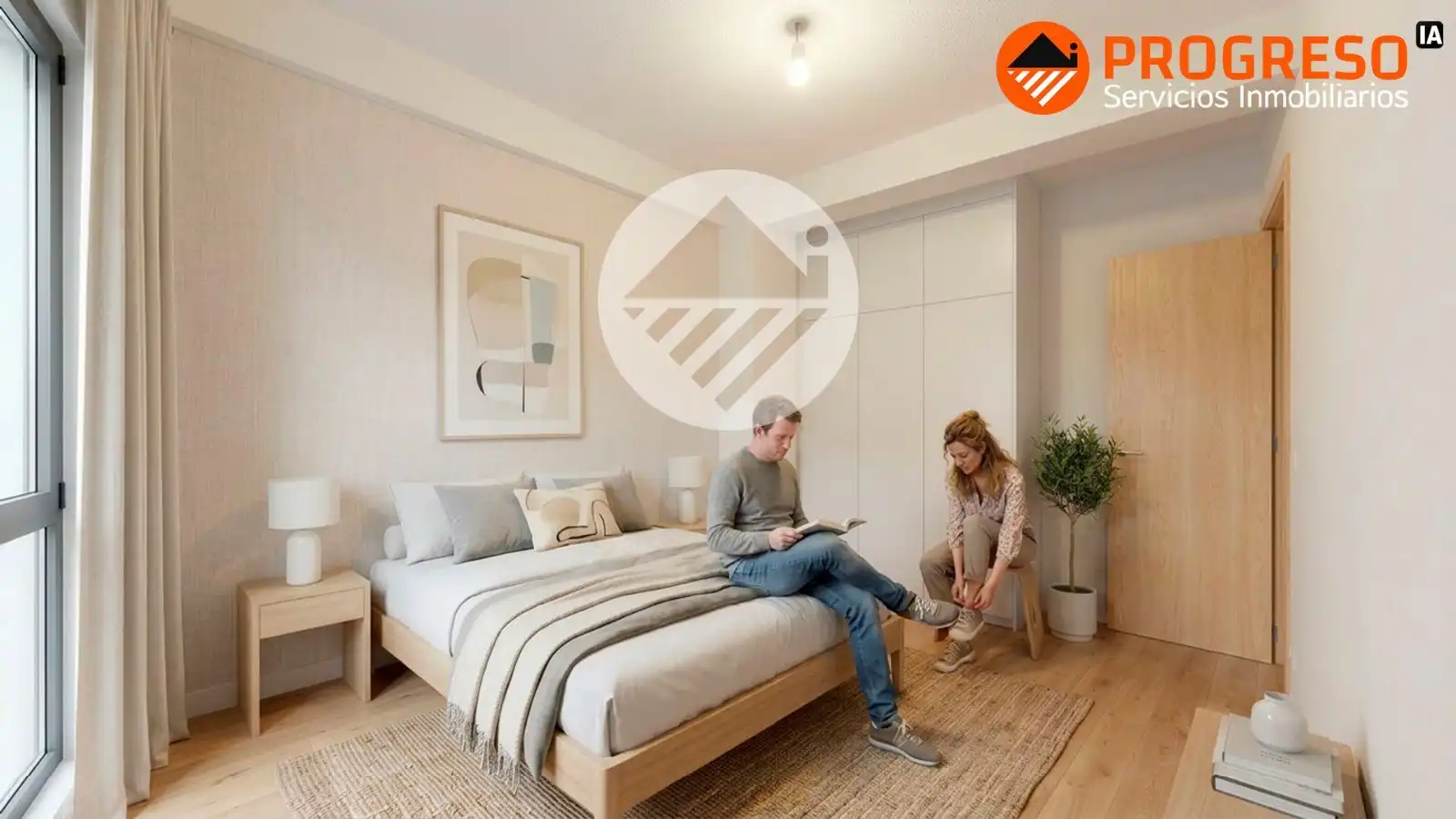 Bedroom of Flat for sale in Leganés  with Heating and Terrace