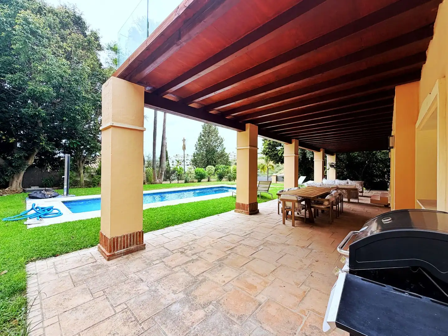 Terraza de Casa o chalet de alquiler en Benahavís con Aire acondicionado, Terraza y Trastero