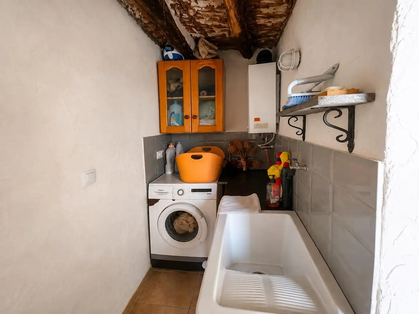 Cuina de Casa o xalet en venda en Aspe amb Jardí privat, Terrassa i Traster