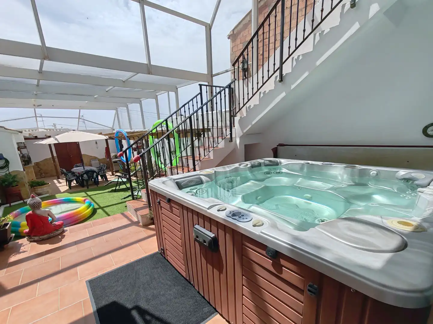 Terraza de Casa o chalet en venta en Huércal-Overa con Aire acondicionado, Jardín privado y Terraza