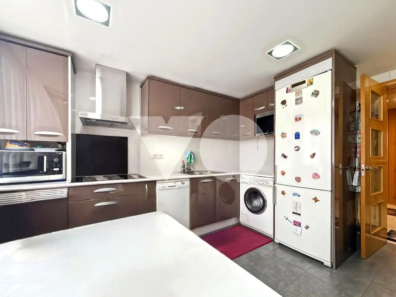 Kitchen of Flat for sale in Madrid  with Air Conditioner, Heating and Terrace