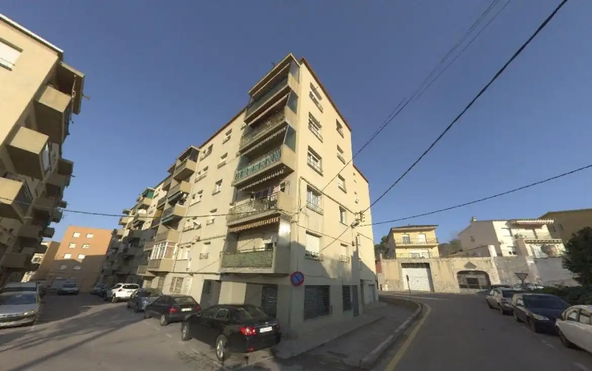Vista exterior de Piso en venta en Girona