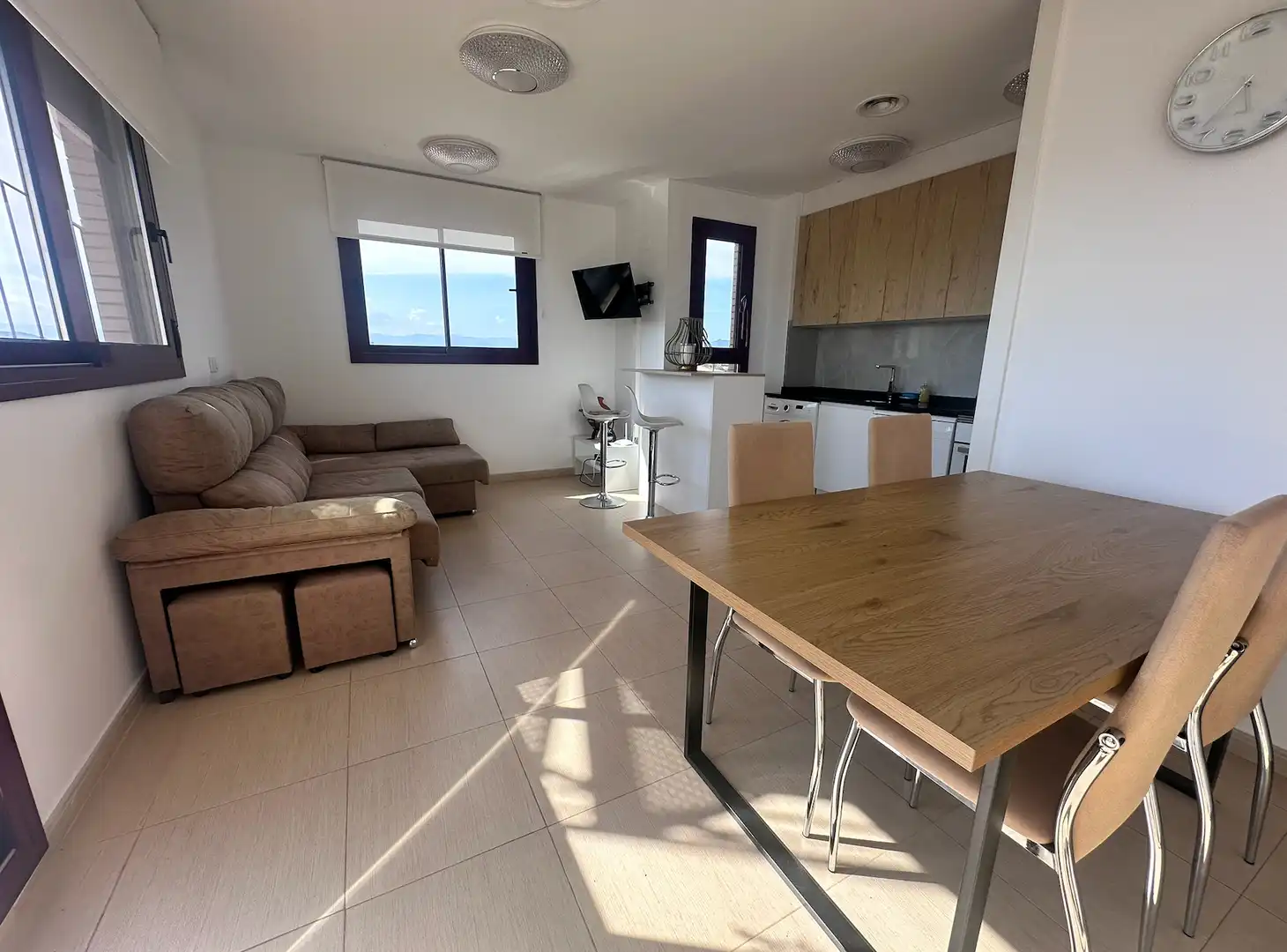 Sala de estar de Ático en venta en Vinaròs con Aire acondicionado, Calefacción y Jardín privado