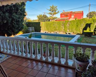 Piscina de Casa o xalet en venda en Náquera amb Calefacció, Jardí privat i Terrassa