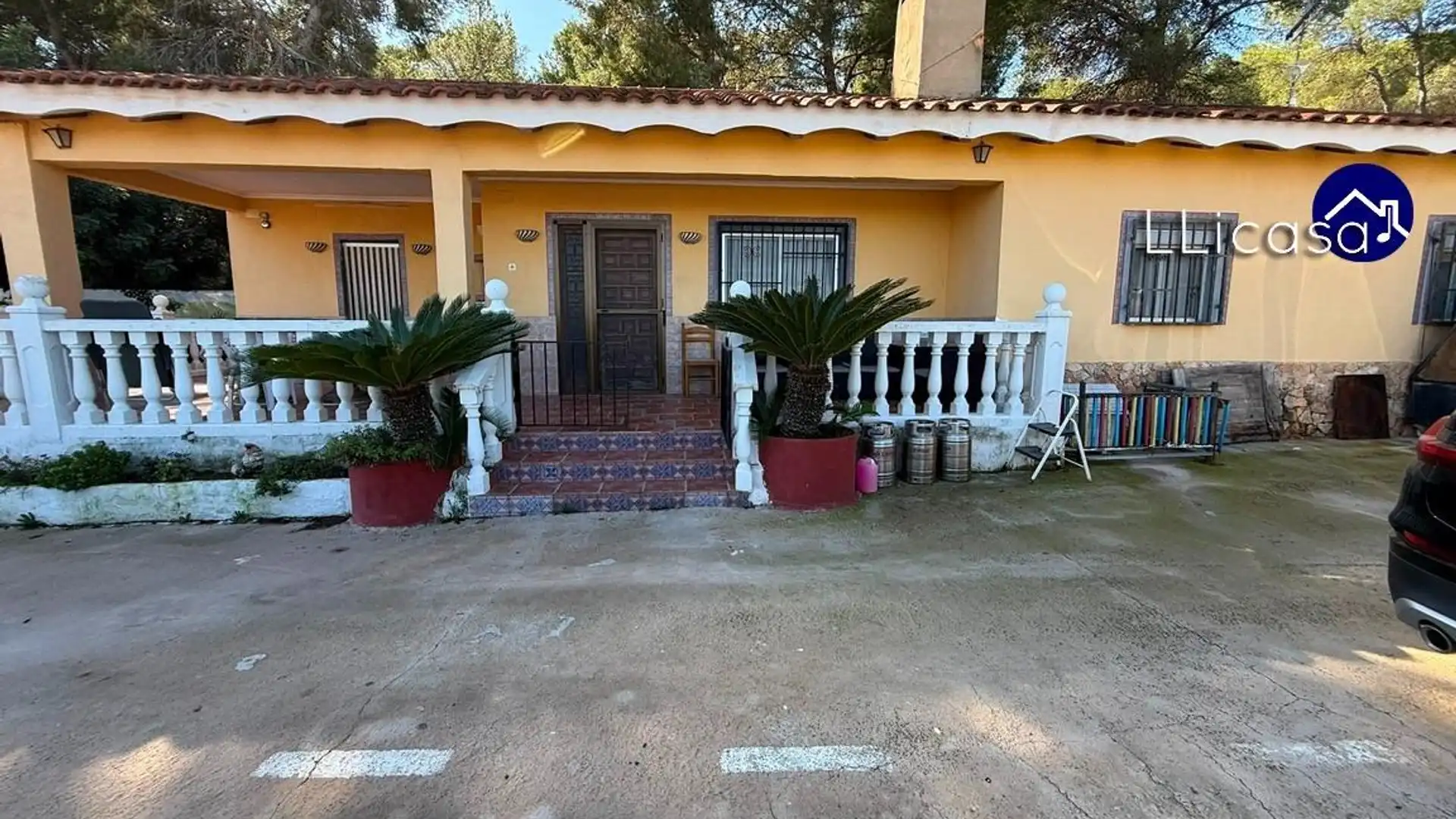 Exterior view of Houses for sale in Vilamarxant  with Air Conditioner, Private garden and Terrace