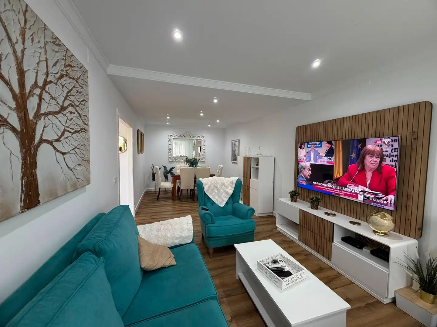 Sala de estar de Casa adosada en venta en Ayamonte
