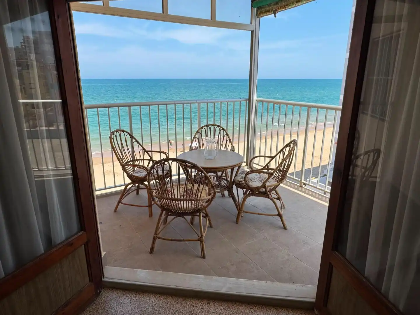 Terraza de Piso en venta en Tavernes de la Valldigna con Terraza y Amueblado