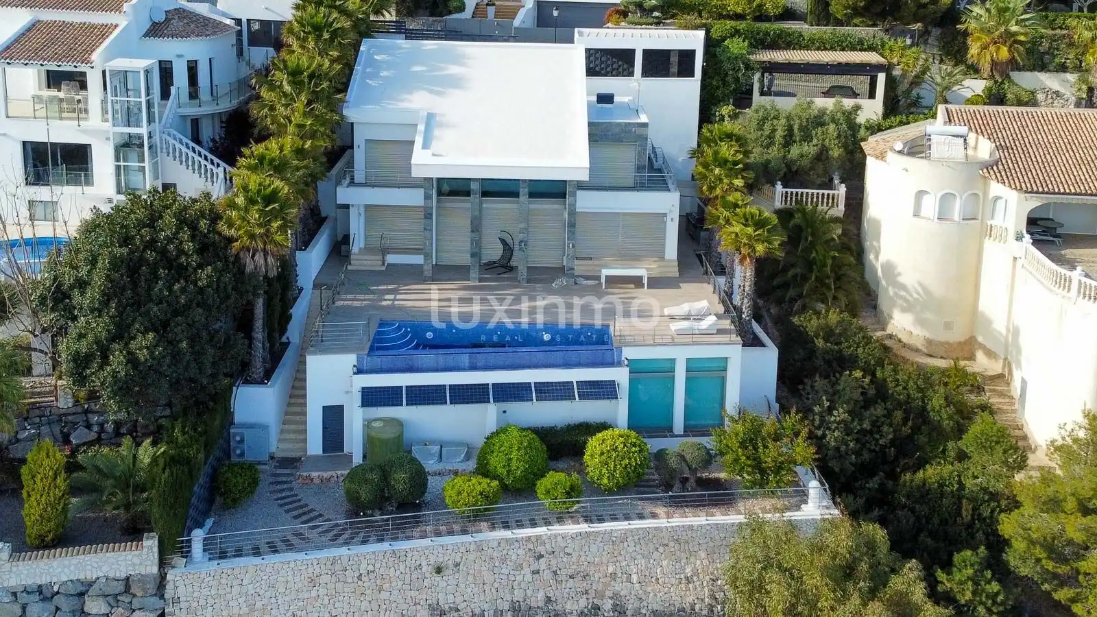 Vista exterior de Casa o chalet en venta en Altea con Aire acondicionado, Calefacción y Jardín privado