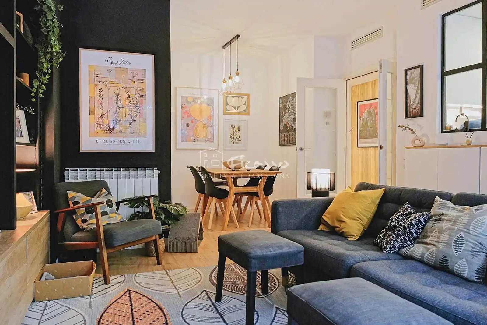 Living room of Flat for sale in Sant Martí