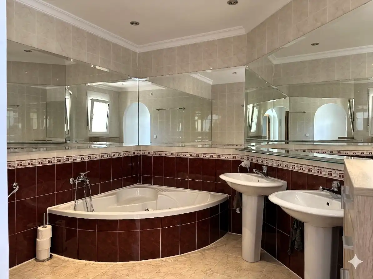 Bathroom of Houses for sale in Dénia  with Air Conditioner, Private garden and Terrace